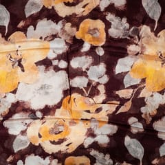 Multi Colour Chinon Chiffon Printed Fabric