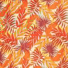 Multi Colour Velvet Digital Printed Fabric