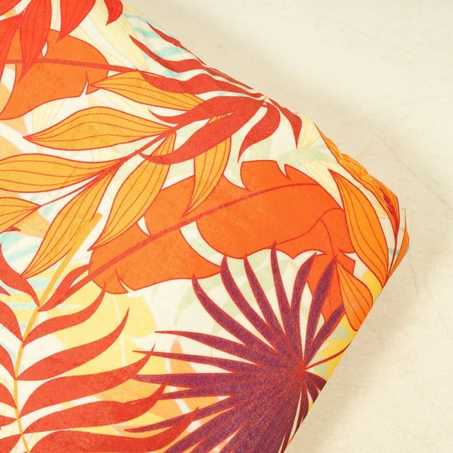 Multi Colour Velvet Digital Printed Fabric