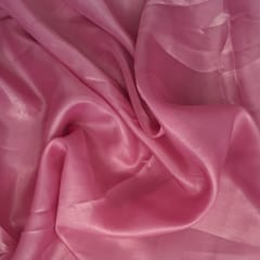 Onion Pink Colour Shimmer Organza Fabric