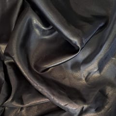 Black Colour Shimmer Organza Fabric