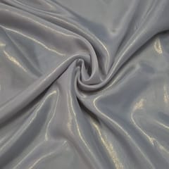 Grey Colour Shimmer Organza Fabric