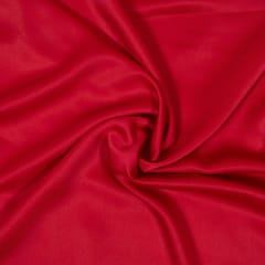 Red Colour Gucci Satin Fabric