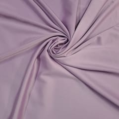 Lavender Colour Crepe Satin Fabric