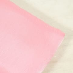 Pink Colour Organza Chiffon Fabric