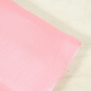 Pink Colour Organza Chiffon Fabric