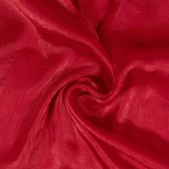 Maroon Colour Organza Chiffon Fabric