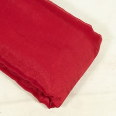 Maroon Colour Organza Chiffon Fabric