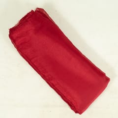 Maroon Colour Organza Chiffon Fabric
