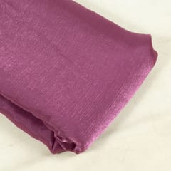 Wine Colour Organza Chiffon Fabric