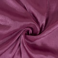 Wine Colour Organza Chiffon Fabric