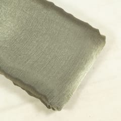 Mehndi Colour Organza Chiffon Fabric