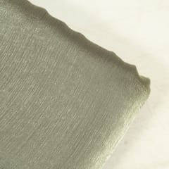 Mehndi Colour Organza Chiffon Fabric