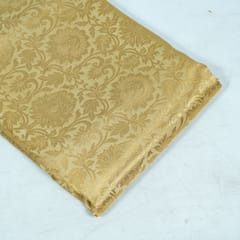 Beige Colour Brocade Fabric
