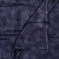 Purple Colour Uppada Silk Digital Printed Fabric