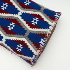Multi Colour Cotton Jacquard Fabric