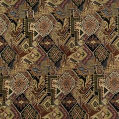 Multi Colour Cotton Jacquard Fabric