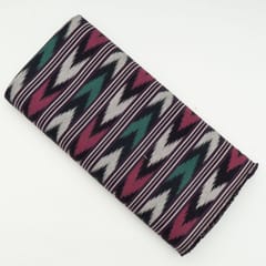 Multi Colour Cotton Ikat Fabric