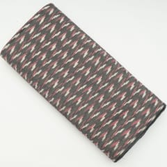 Multi Colour Cotton Ikat Fabric