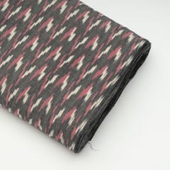 Multi Colour Cotton Ikat Fabric