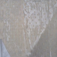 Dyeable Pure Tissue Embroidered Fabric