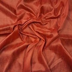 Light Red Colour 70 Gm Raw Silk Fabric