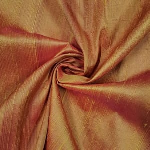 Mustard Colour 100 Gm Raw Silk Fabric