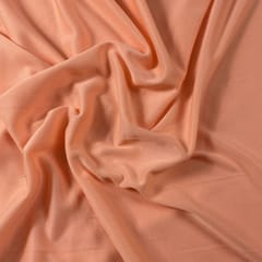 Peach Colour Lycra Lining Fabric
