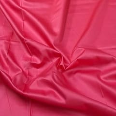 Coral Colour Glace Cotton Fabric