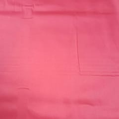 Coral Colour Glace Cotton Fabric