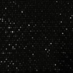 Black Colour Velvet Embroidered Fabric