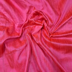 Pink Colour 70Gm Raw Silk Fabric
