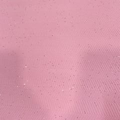 Pink Colour Woolen Shimmer Plain Fabric