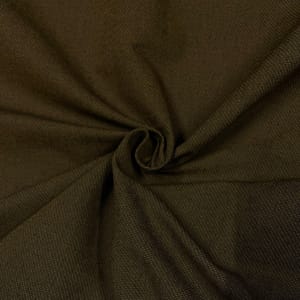 Dark Brown Colour Woolen Plain Fabric
