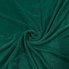Sea Green Colour Velvet Fabric