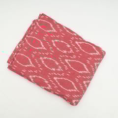 Gajree Colour Cotton Ikat Fabric