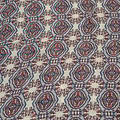 Multi Colour Georgette Printed Fabric