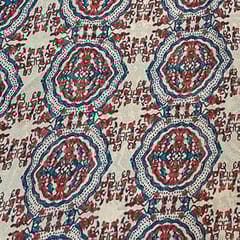 Multi Colour Georgette Printed Fabric