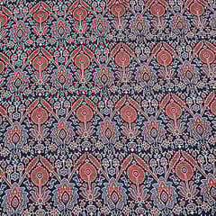 Multi Colour Georgette Printed Fabric