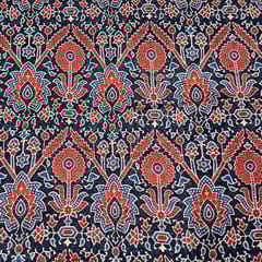 Multi Colour Georgette Printed Fabric