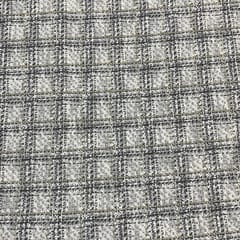 Grey Colour Tweed Fabric
