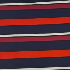 Multi Colour Crepe Printed Fabric