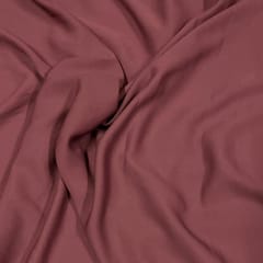 Eggplant Colour Cross Georgette Fabric (N147D)