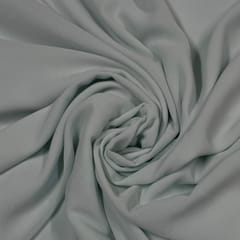 Grey Colour Triple Georgette Fabric (N724)