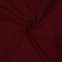 Dark Wine Colour Heavy Georgette Fabric (N27D)