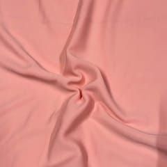 Rose Pink Colour Heavy Georgette Fabric (N128)
