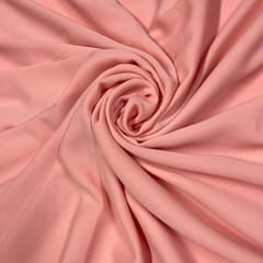Rose Pink Colour Heavy Georgette Fabric (N128)