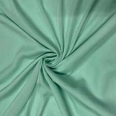 Sea Green Colour Heavy Georgette Fabric (N91L)