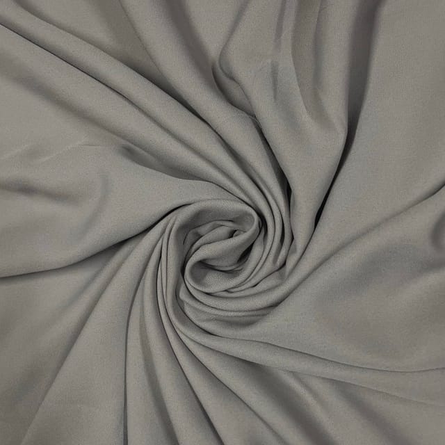 Grey Colour Heavy Georgette Fabric (N550)