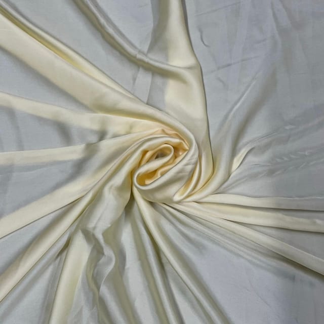 Lemon Colour Armani Satin Fabric (N163L)